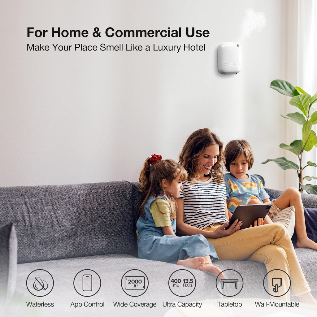Airversa Waterless Essential Oil Diffuser for Large Spaces

