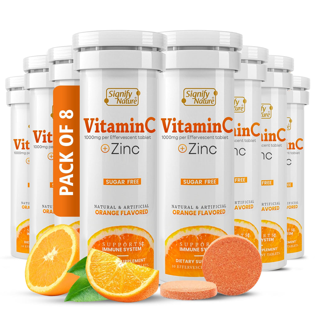 Signify Nature Vitamin C 1000mg Effervescent with Zinc

