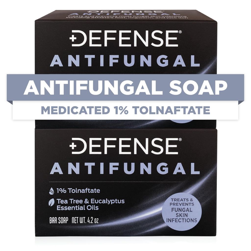 Defense Antifungal Bar Soap with Tolnaftate

