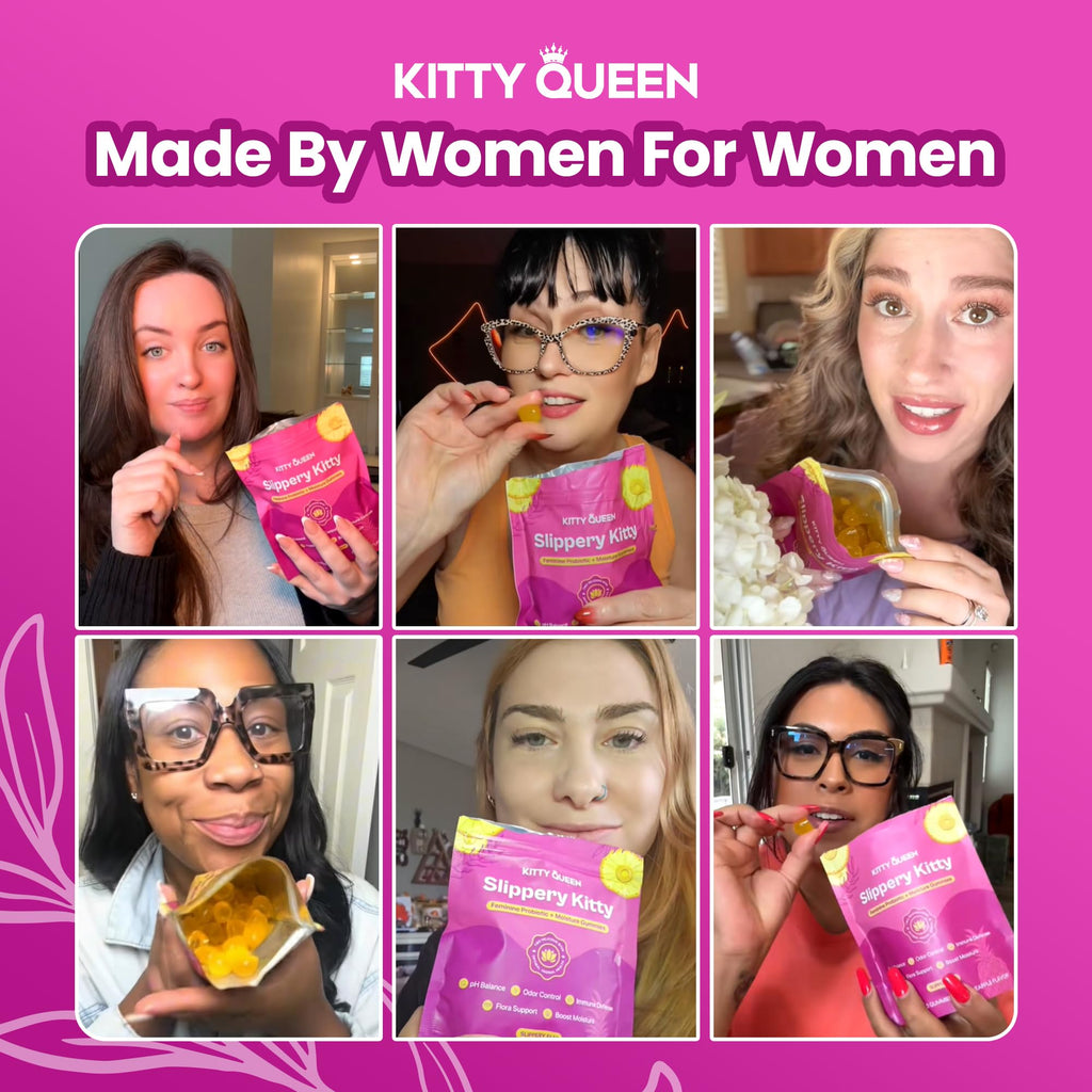 KITTYQUEEN Slippery Kitty Probiotic Gummies

