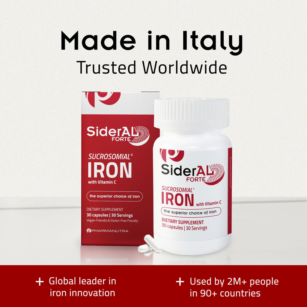 SiderAL Forte Sucrosomial Iron Supplement | High Absorption

