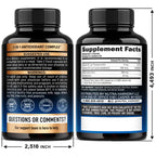Alpha Lipoic Acid 600 mg Supplement for Nerve Energy - Vegan


