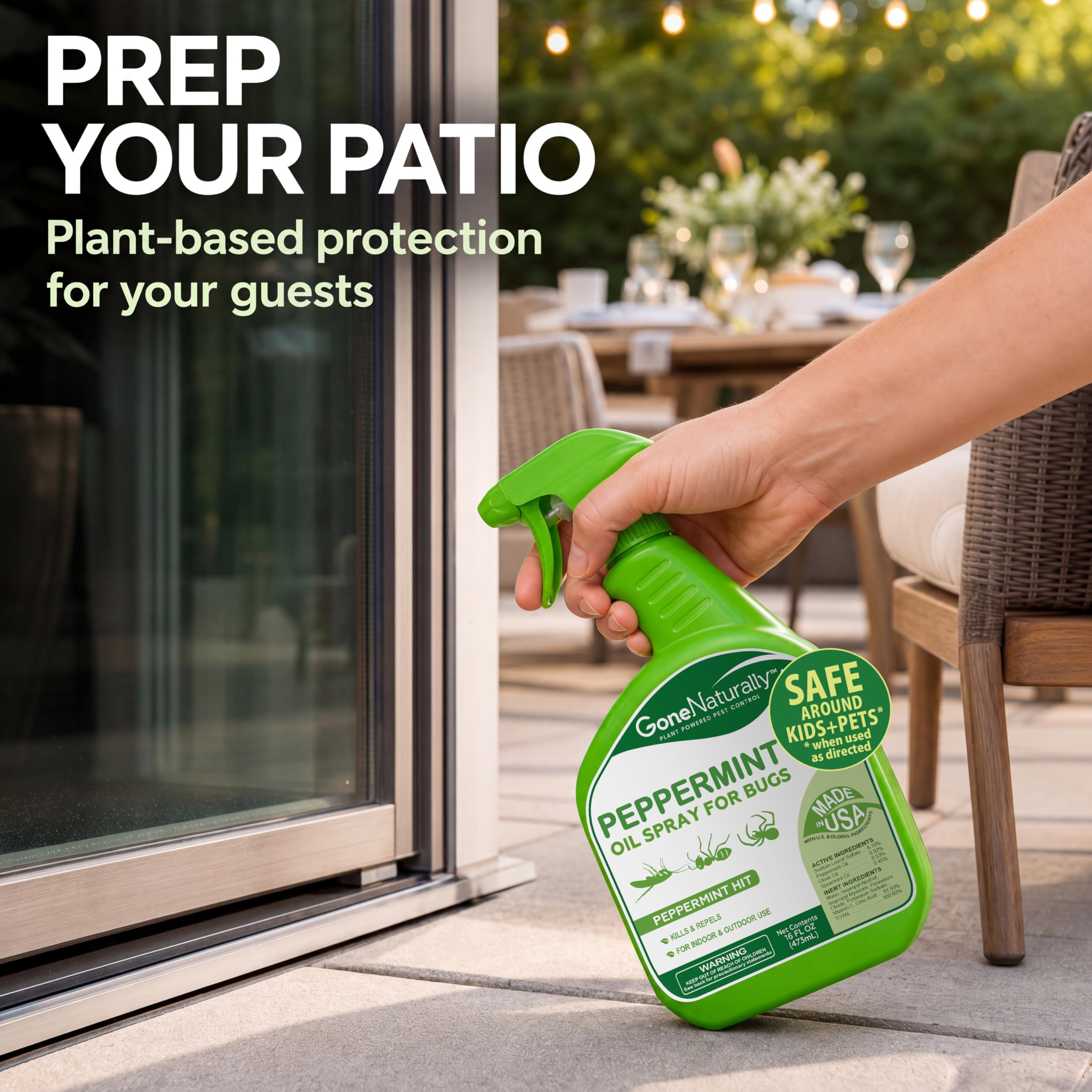 Plant-Based Bug Spray – Natural Insect Repellent

