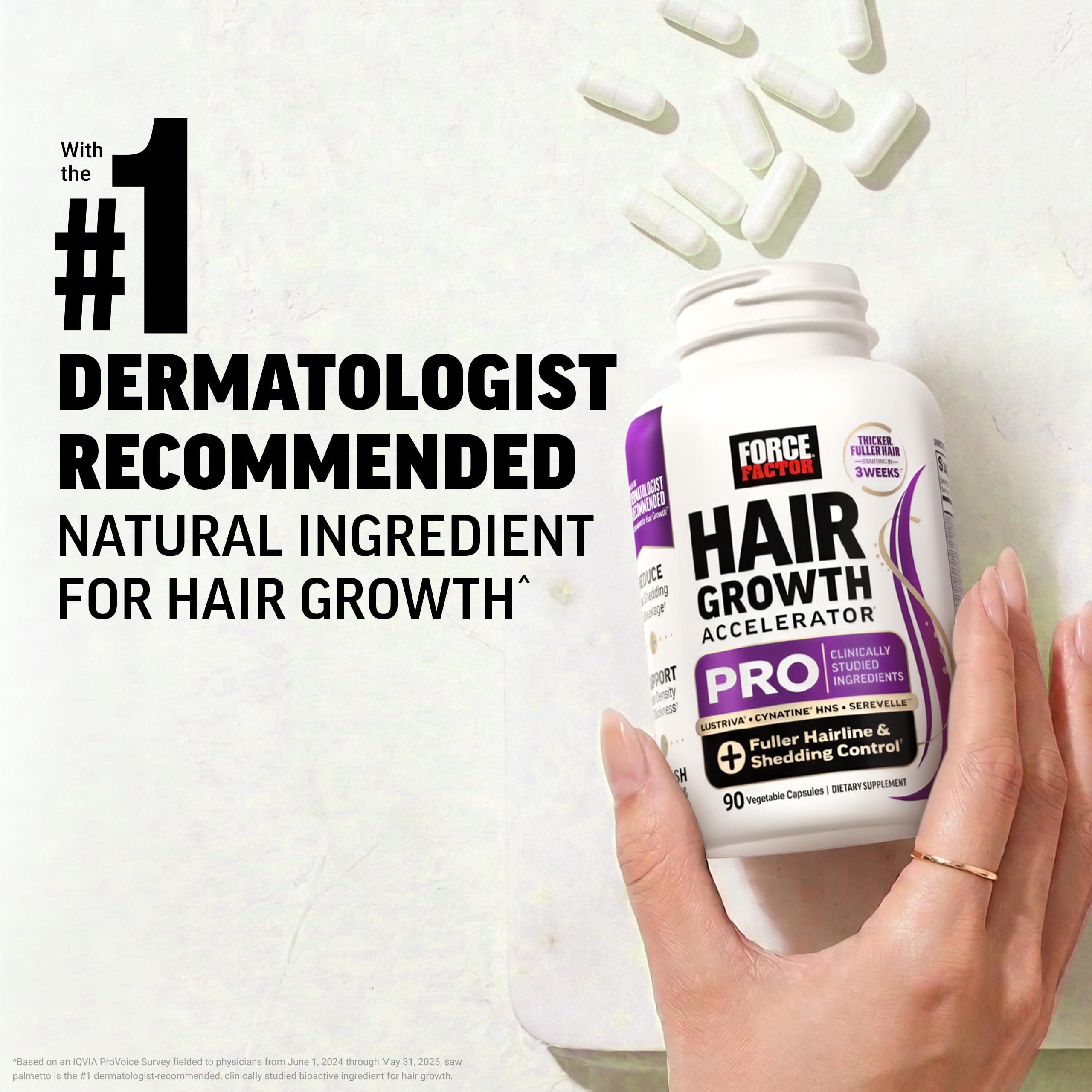 Force Factor Hair Growth Accelerator Pro

