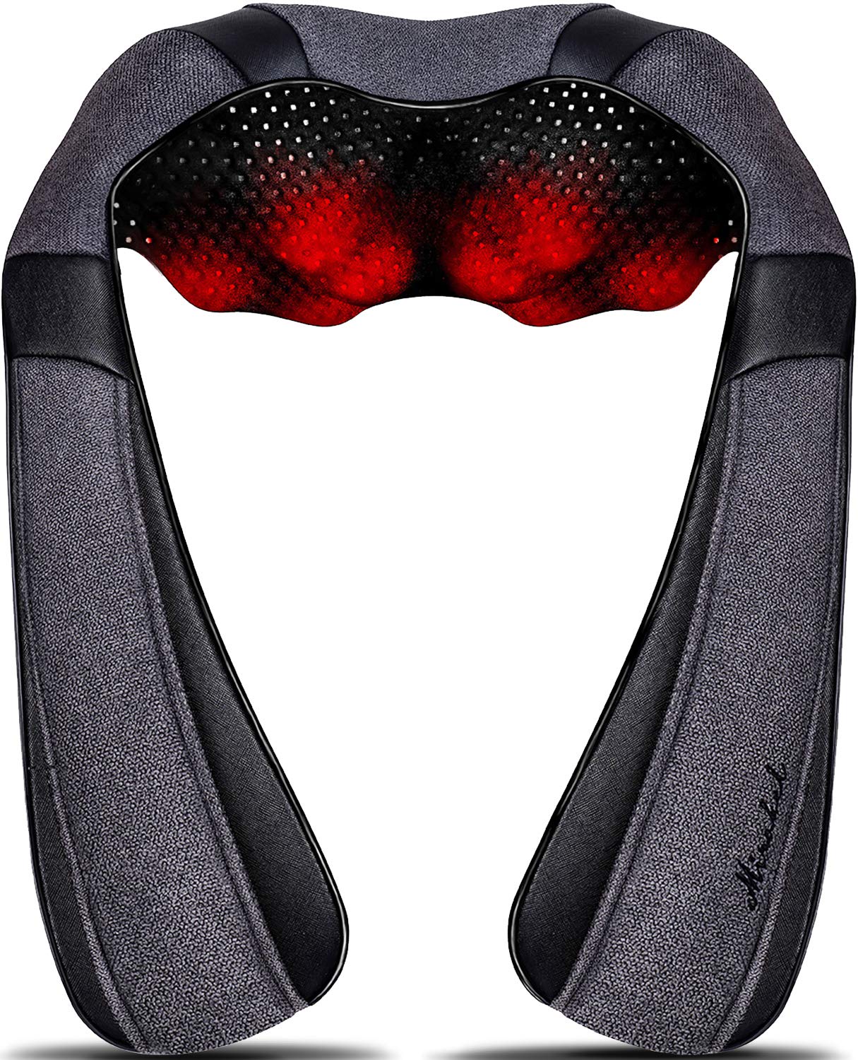 Mirakel Neck Massager with Heat - Shiatsu Back & Shoulder

