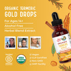 MaryRuth's Turmeric Gold Liquid Drops - Immune Support

