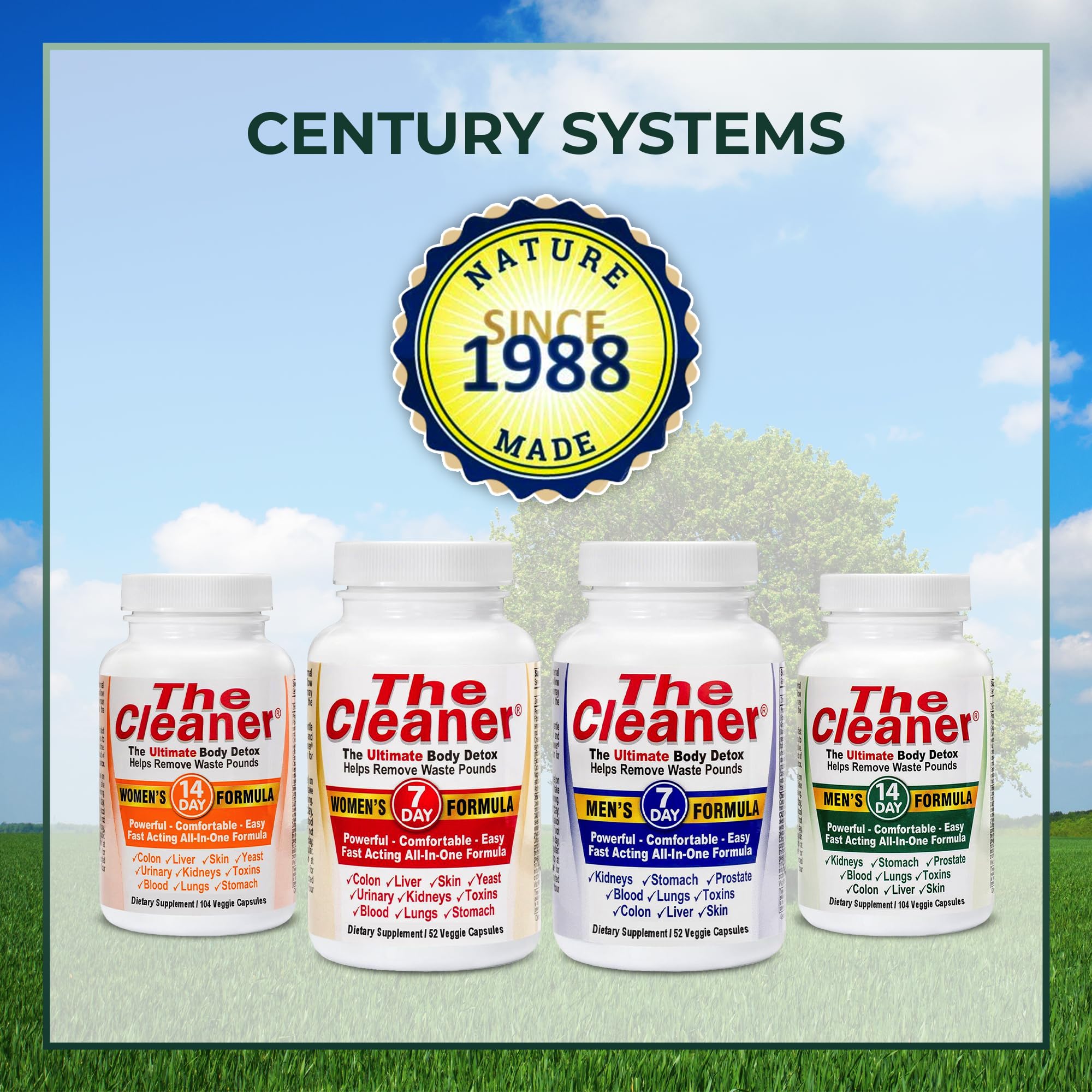 Century Systems The Cleaner Detox for Men | Cleansing

