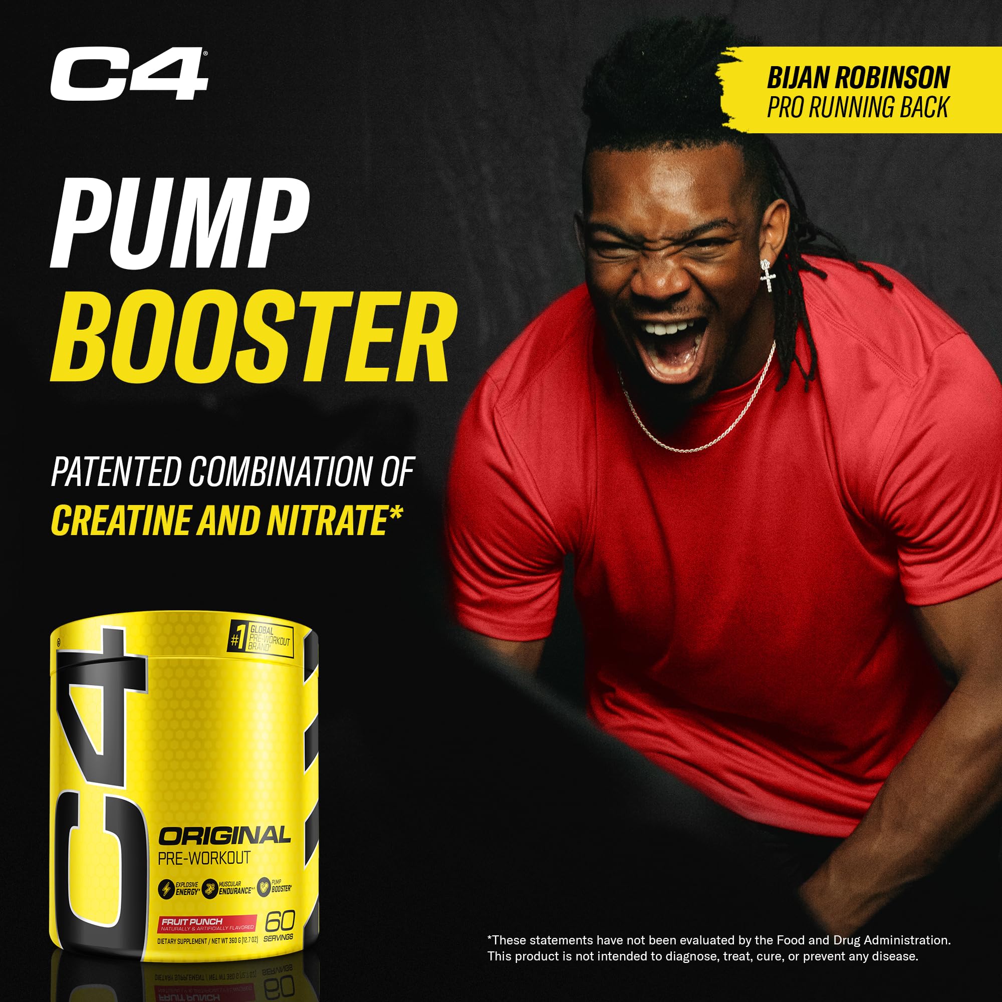 C4 Original Pre Workout Powder | Energy & Endurance


