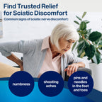 SciatiEase Sciatic Nerve Support Supplement | PEA & ALA

