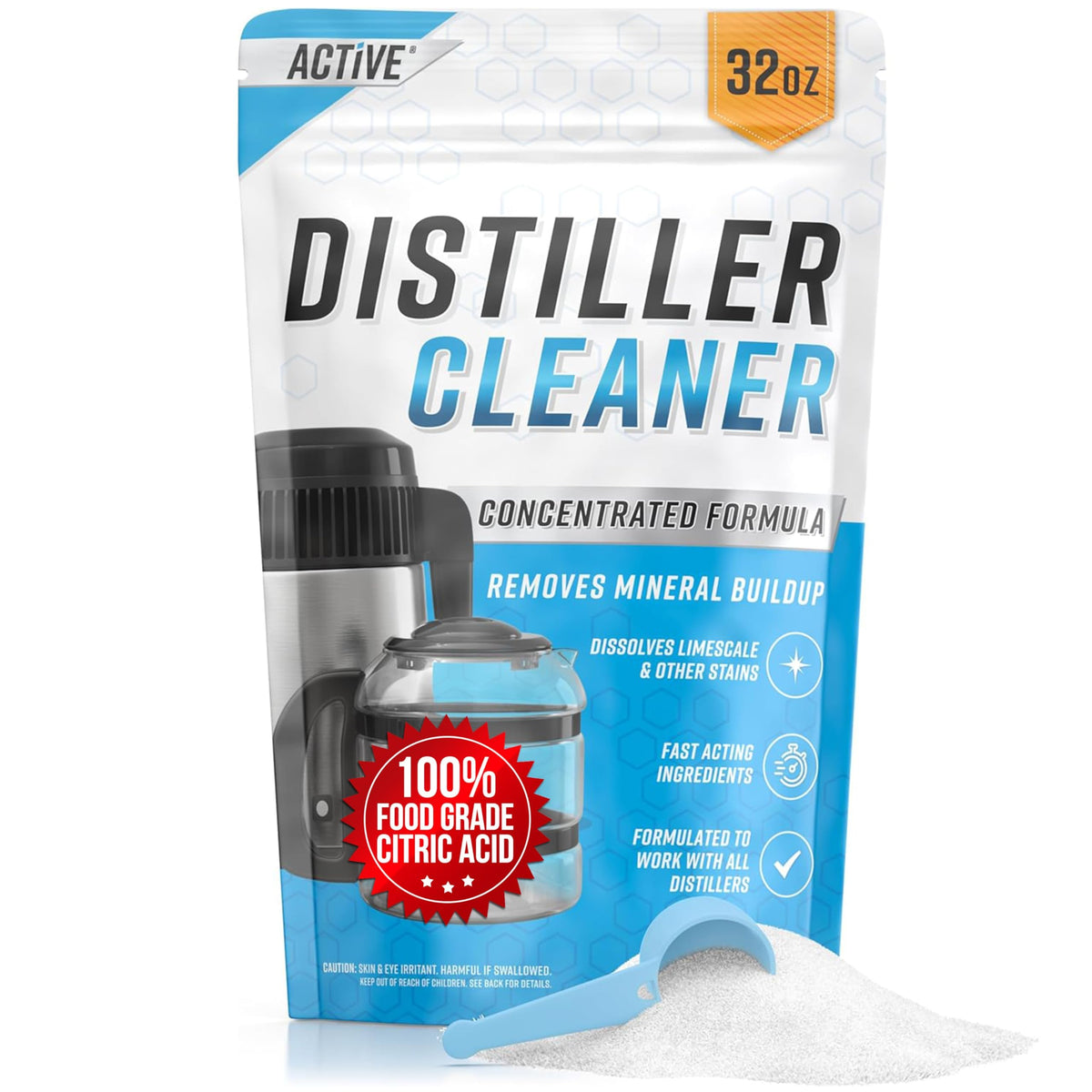 ACTIVE Distiller Descaler Citric Acid Cleaner