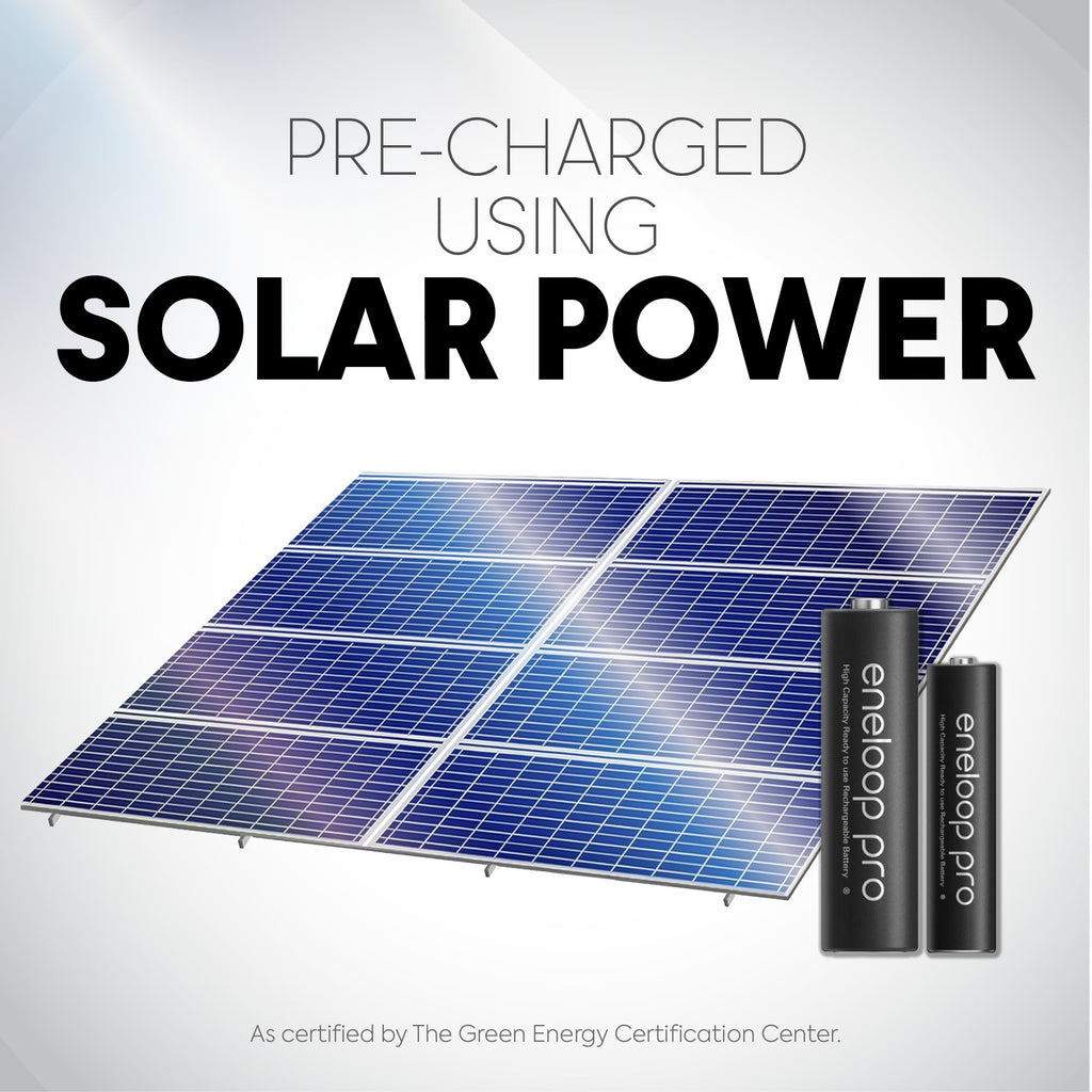 Eneloop Pro Rechargeable Ni-MH Batteries | High Capacity

