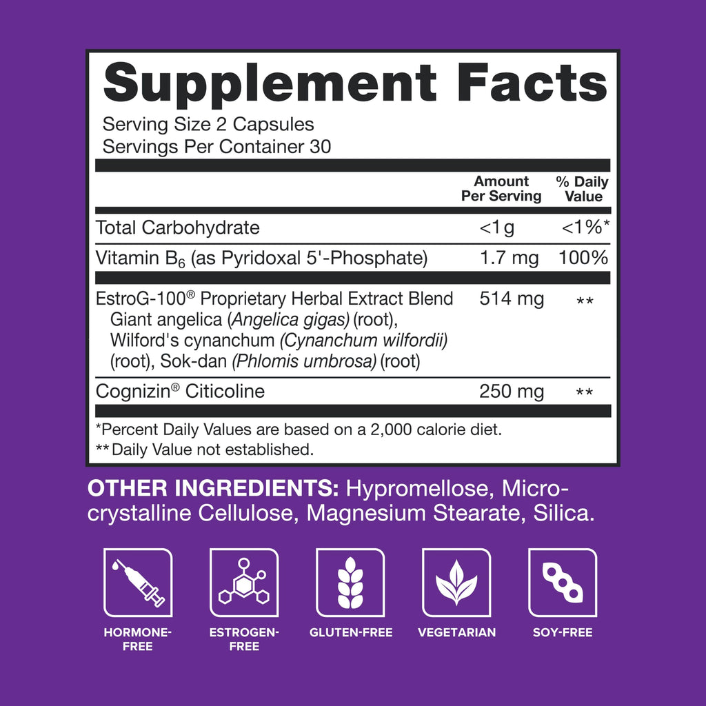 Qunol Menopause Relief Capsules


