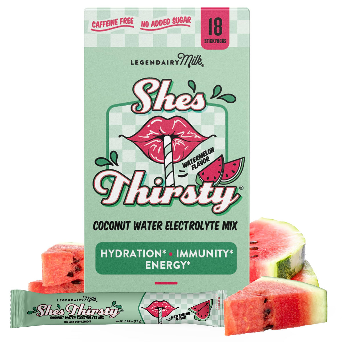 Legendairy Milk She's Thirsty Electrolyte Sticks