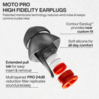 EARPEACE Motorcycle Ear Plugs with High-Fidelity Filter

