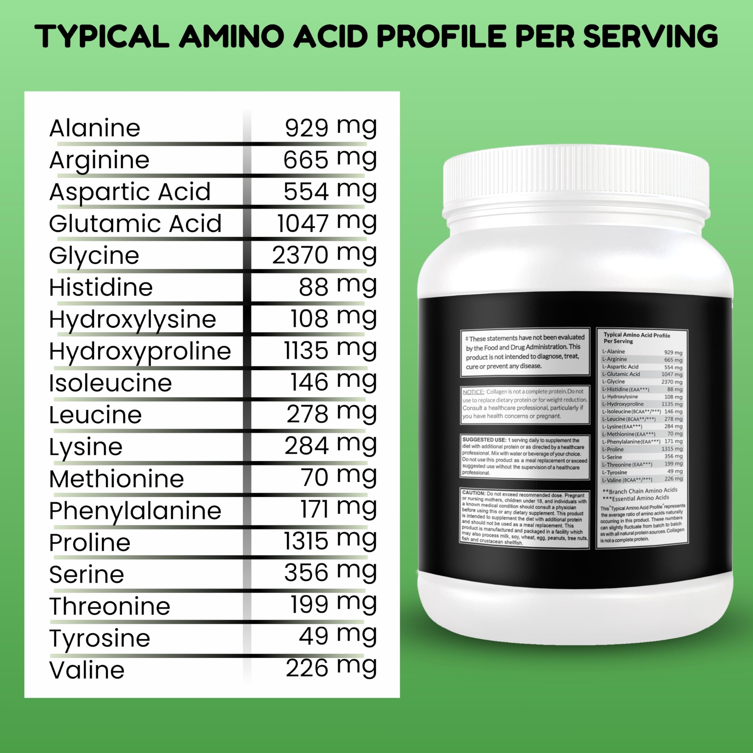 Collagen Peptides Powder Halal Grass-Fed Type I & III

