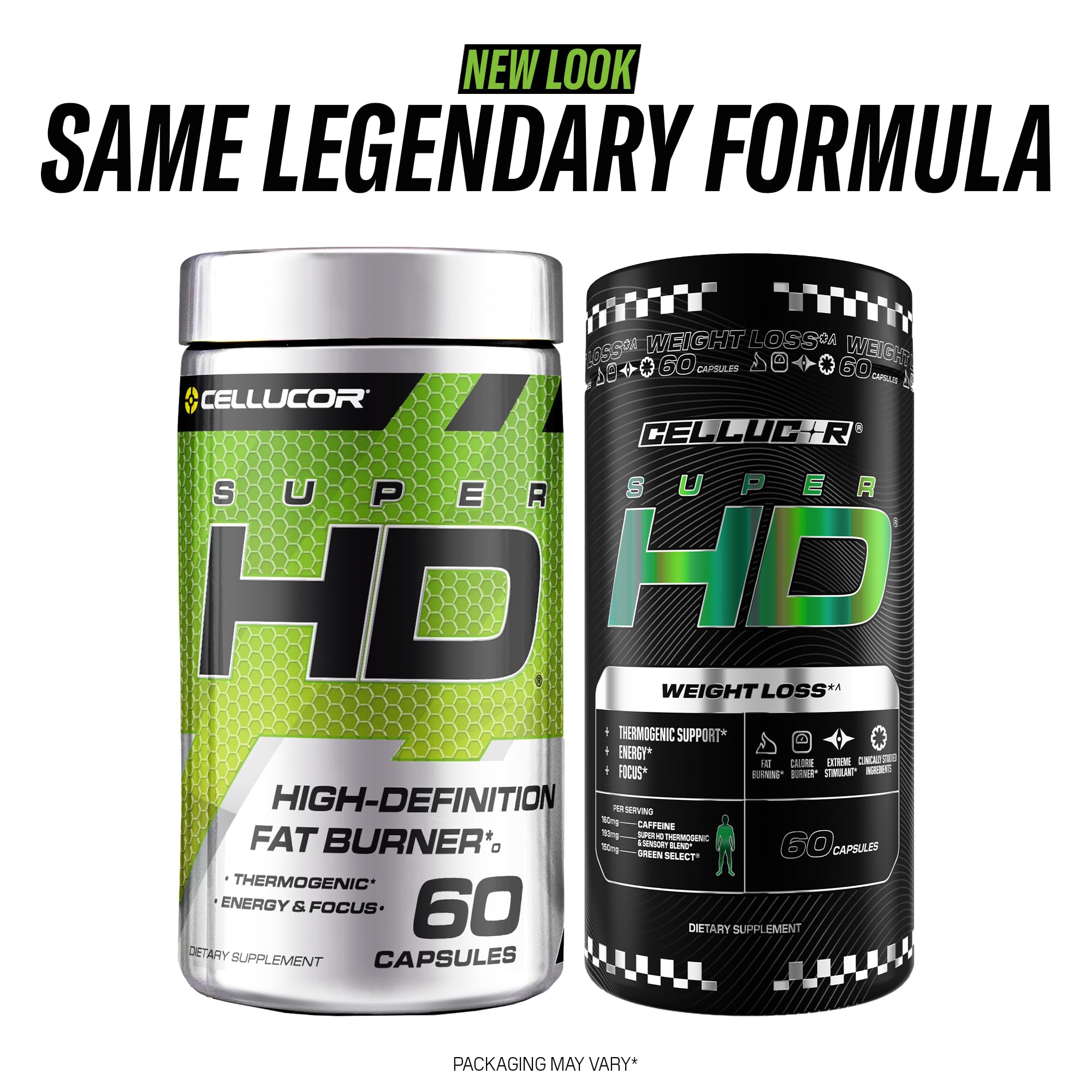 Cellucor SuperHD Thermogenic Fat Burner Capsules

