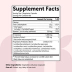 Micro Ingredients D Mannose Capsules Cranberry & Probiotics

