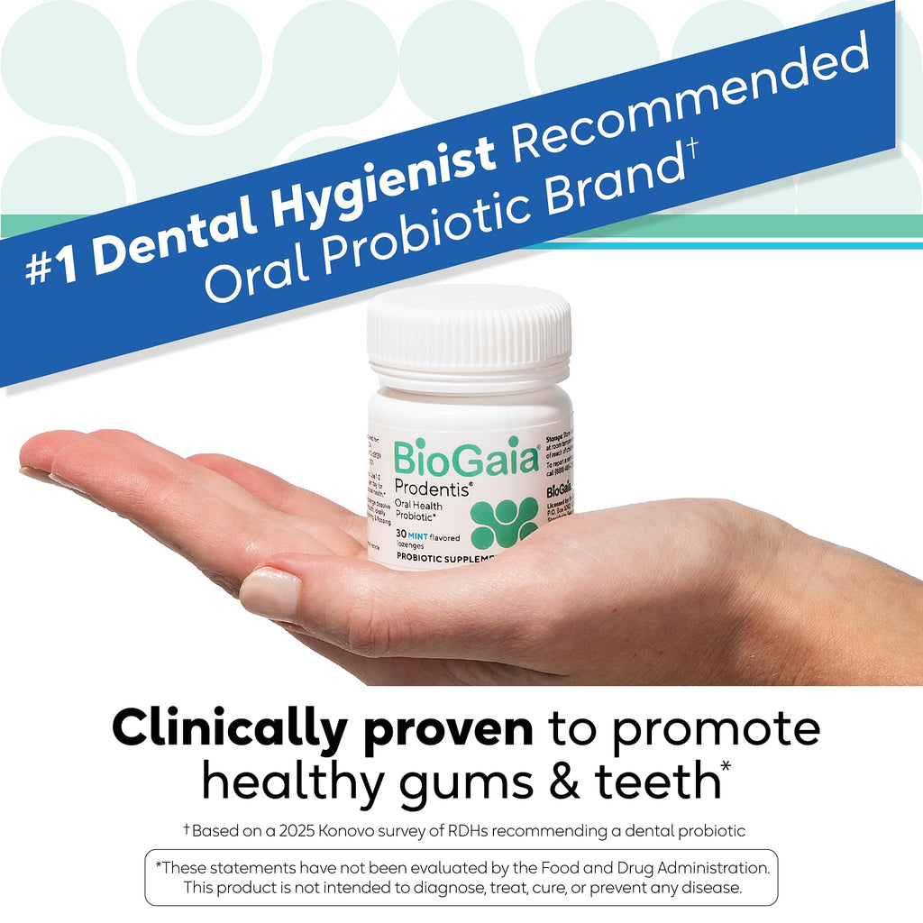 BioGaia Prodentis Dental Probiotic Lozenges | Healthy Gums

