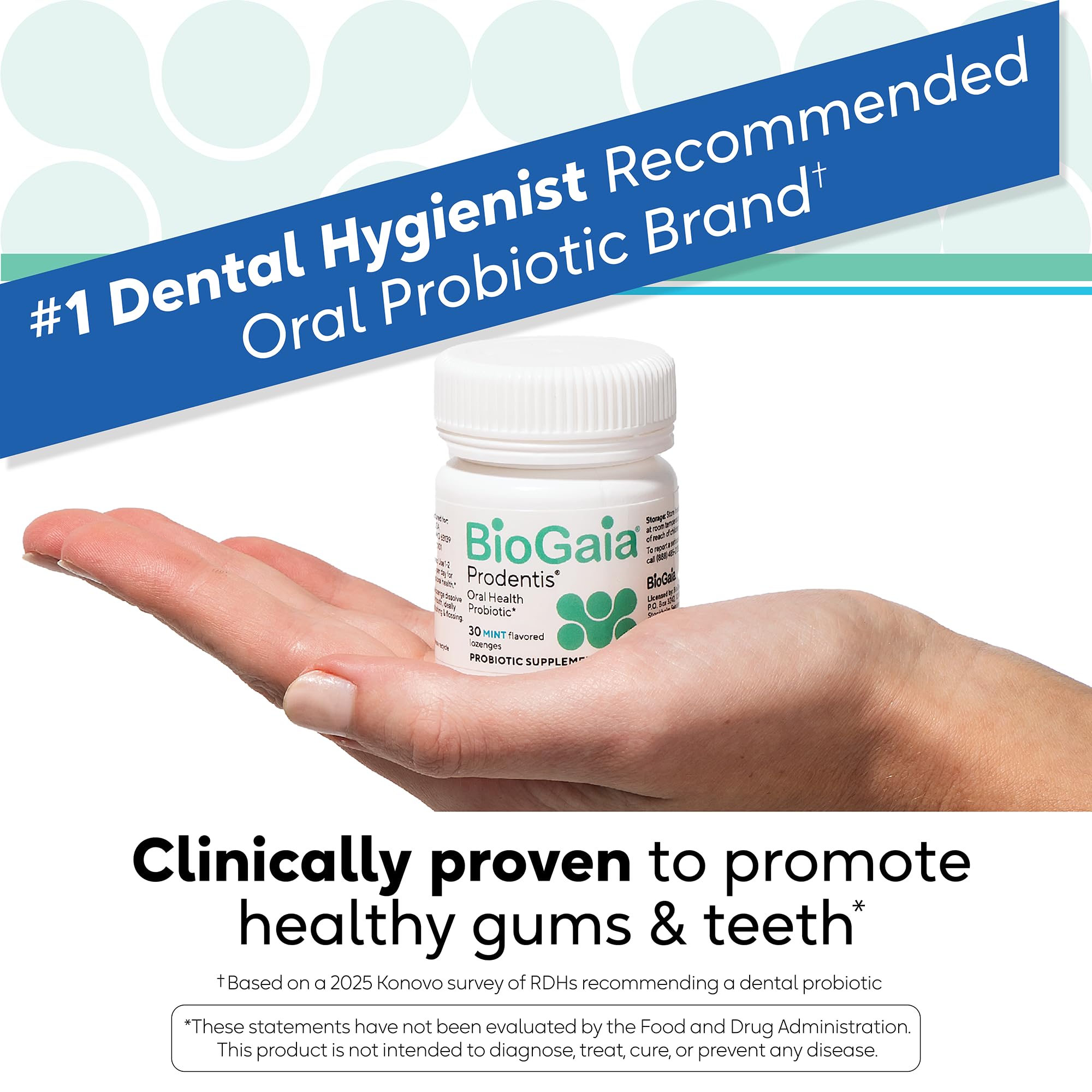 BioGaia Prodentis Dental Probiotic Lozenges | Healthy Gums

