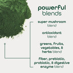 Zena Nutrition Organic Super Greens Powder | 70+ Superfoods

