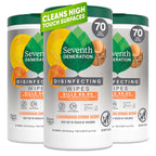Seventh Generation Disinfecting Wipes Lemongrass Citrus

