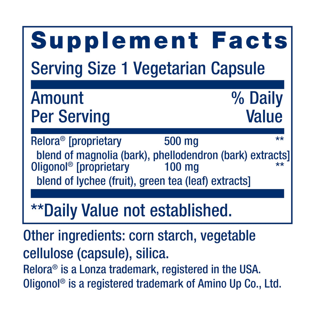 Life Extension Cortisol-Stress Balance Supplement

