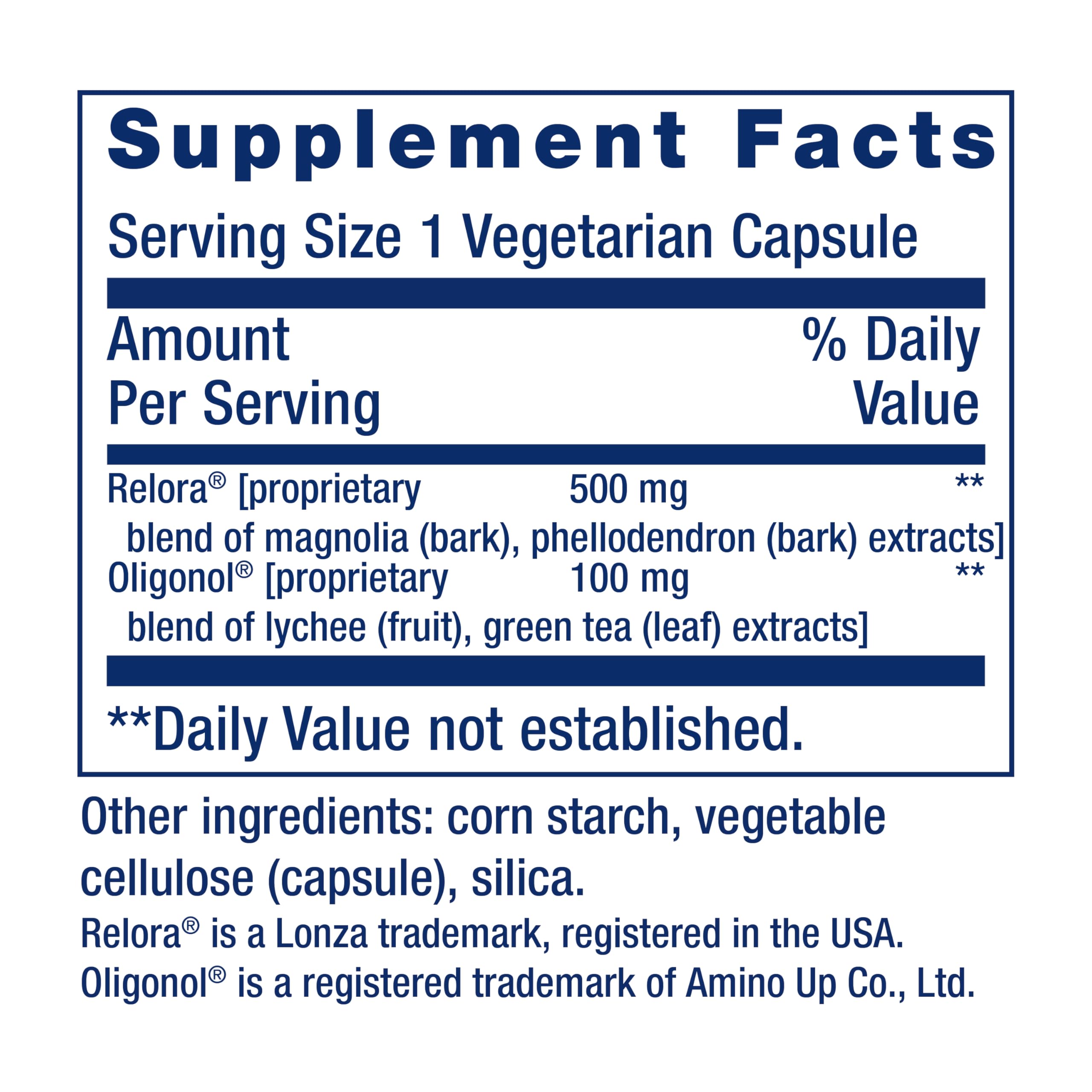 Life Extension Cortisol-Stress Balance Supplement

