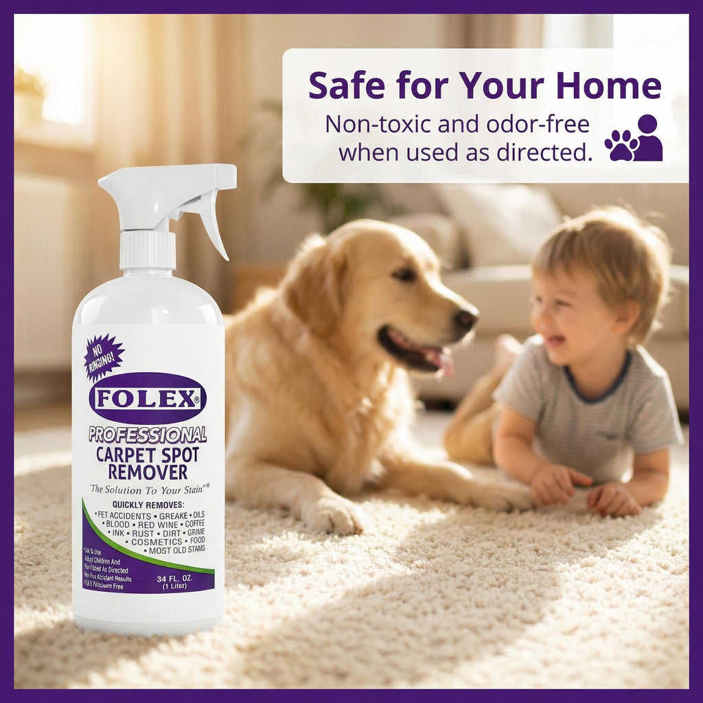 FOLEX Carpet Cleaner Spray - Instant Stain Removal

