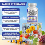 Clean Nutra Eye Vitamins with Bilberry Lutein and Zeaxanthin

