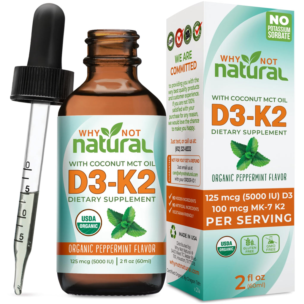 Vitamin D3 Liquid Drops for Bone Health

