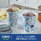 Paper Coffee Cups Dixie To Go - Insulated Non-Slip Grip

