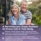 Melatonin Gummies for Adults - Antioxidant & Brain Support

