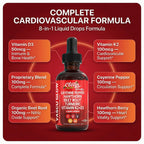 Clean Nutra Cayenne Pepper Drops with Hawthorn, D3 & K2

