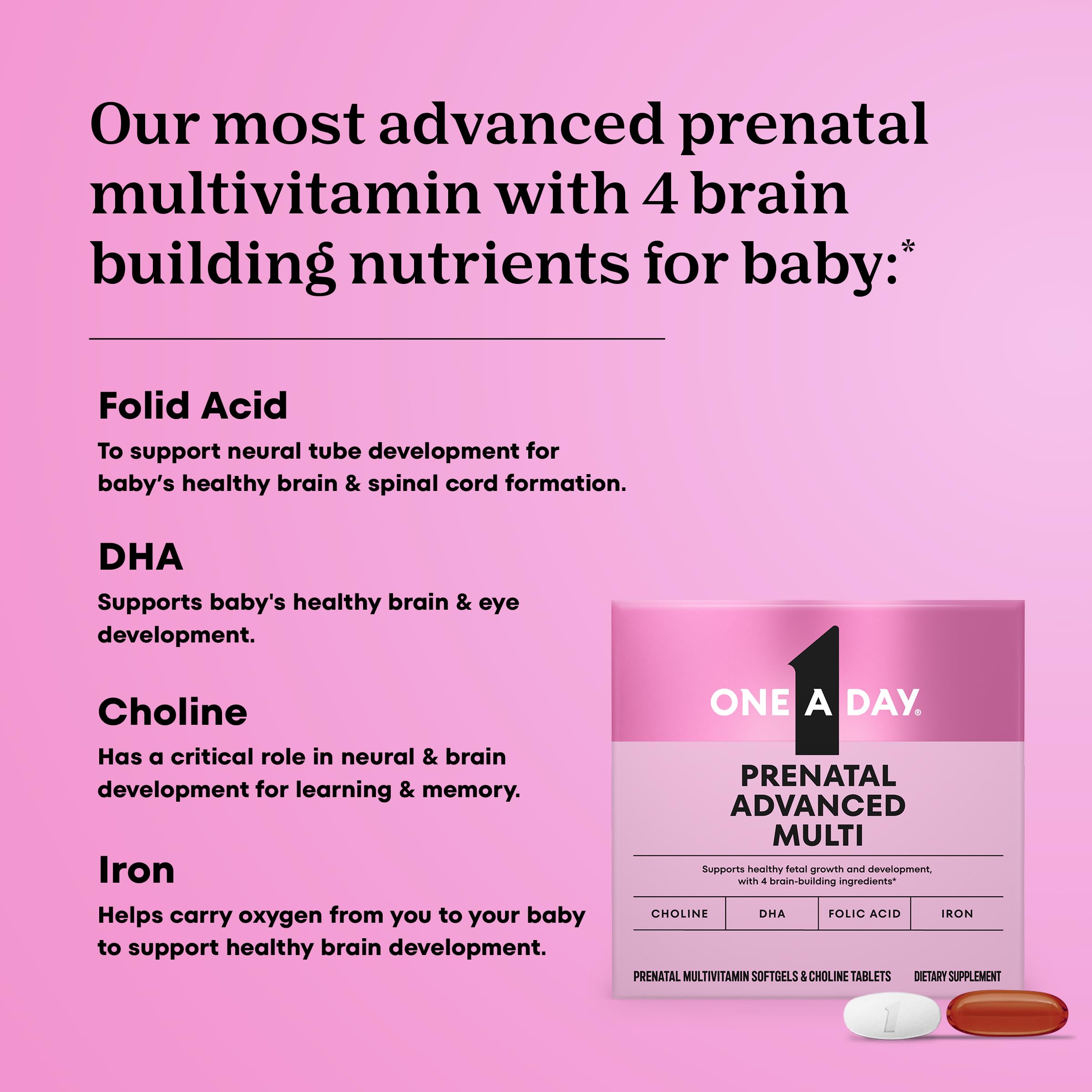 One A Day Prenatal Advanced Vitamins

