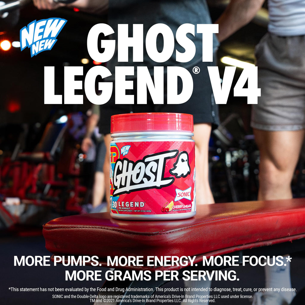 GHOST Legend Pre Workout Powder | Energy & Focus

