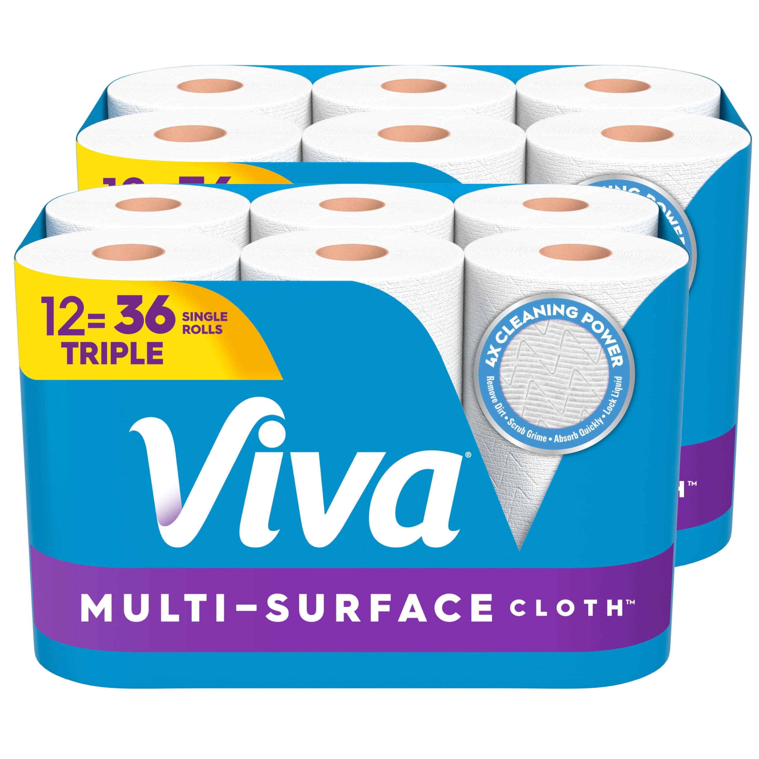Viva Multi-Surface Cloth Paper Towels - Choose-A-Sheet

