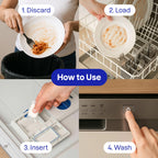 ATTITUDE Dishwasher Pods Plant-Based Vegan Phosphate-Free

