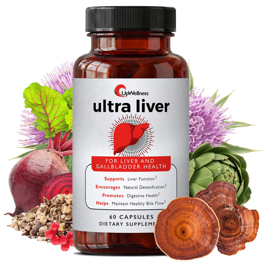 UpWellness Ultra Liver Supplement – Gallbladder Support

