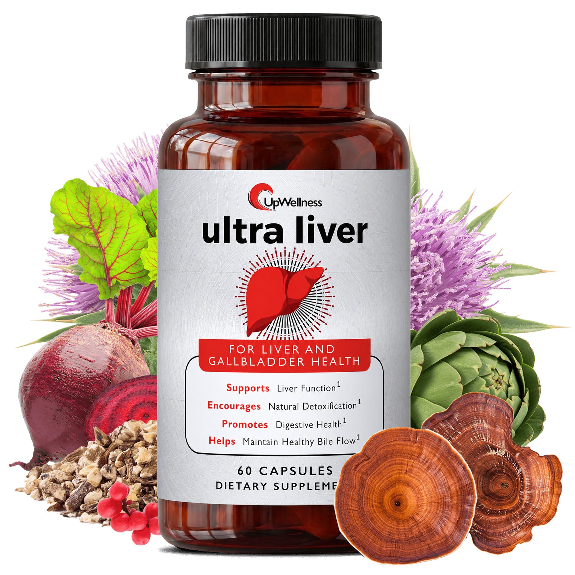 UpWellness Ultra Liver Supplement – Gallbladder Support

