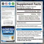 Magnesium Complex 1000mg 8-in-1 Supplement

