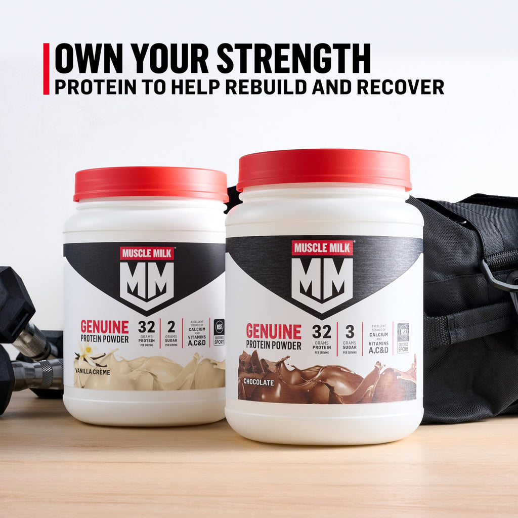 Muscle Milk Genuine Protein Powder - Post-Workout Recovery

