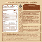 KOS Vegan Protein Powder - Plant-Based Pea Protein Blend

