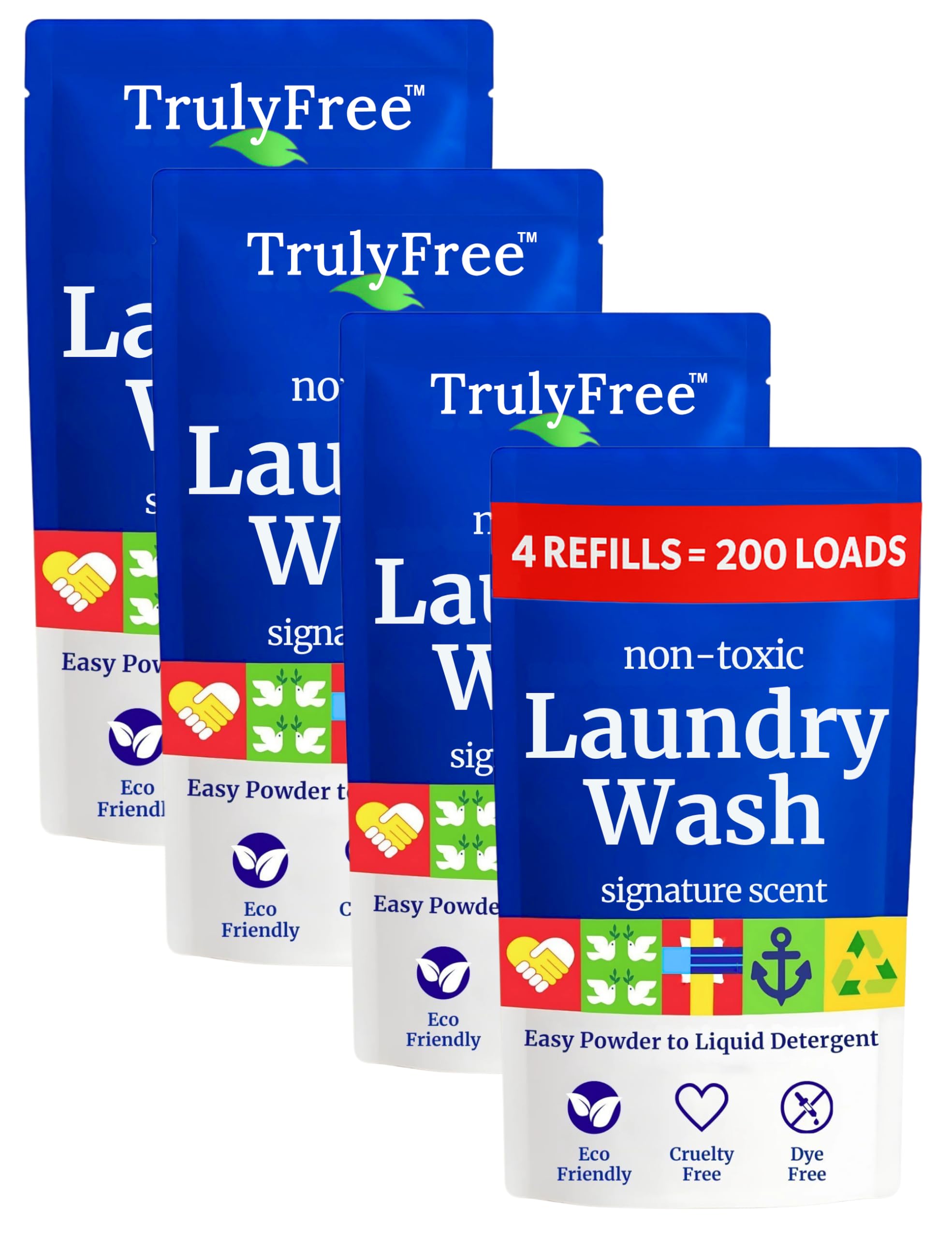 Truly Free Laundry Detergent - Plant-Based


