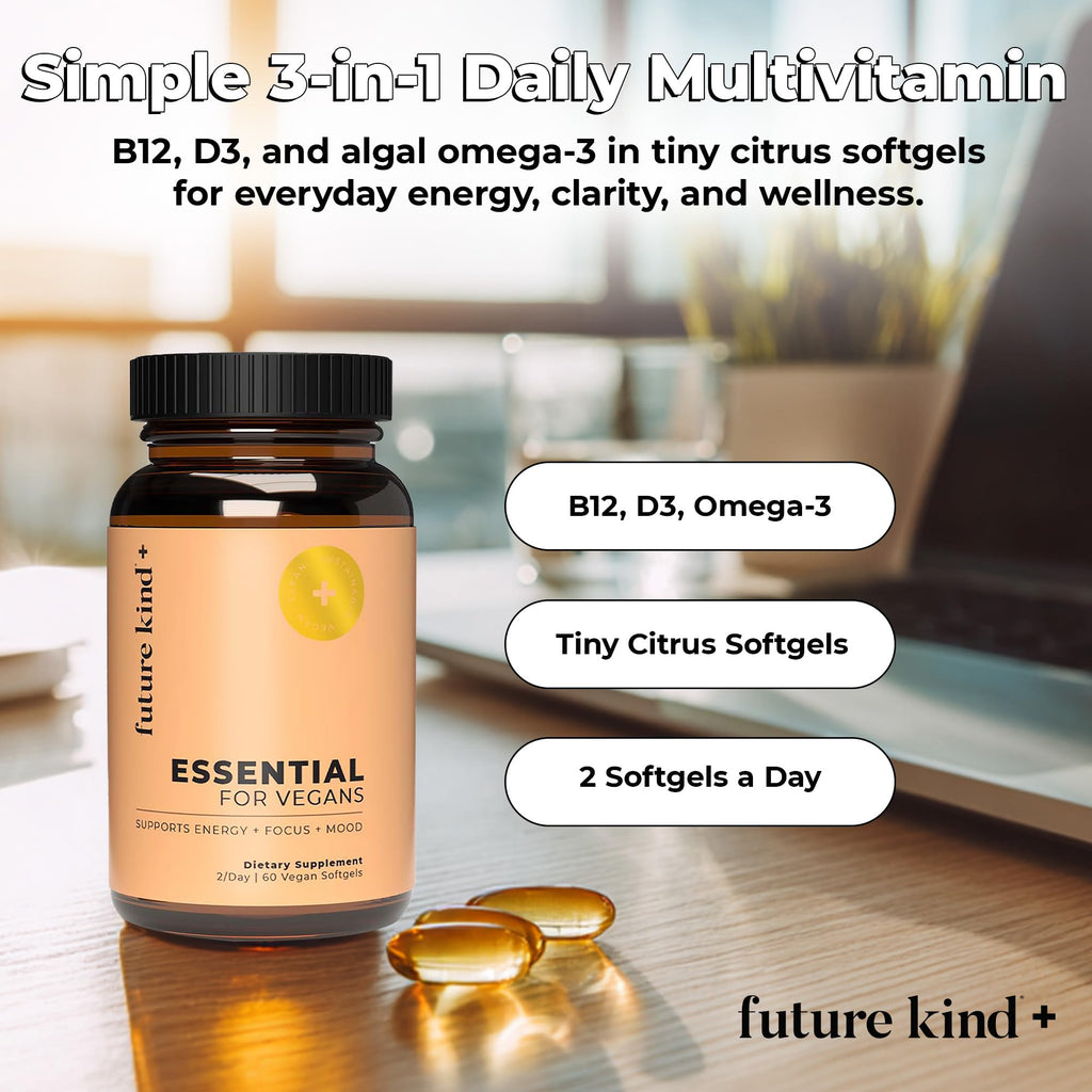 Future Kind Daily Multivitamin – Energy & Clarity – Vegan

