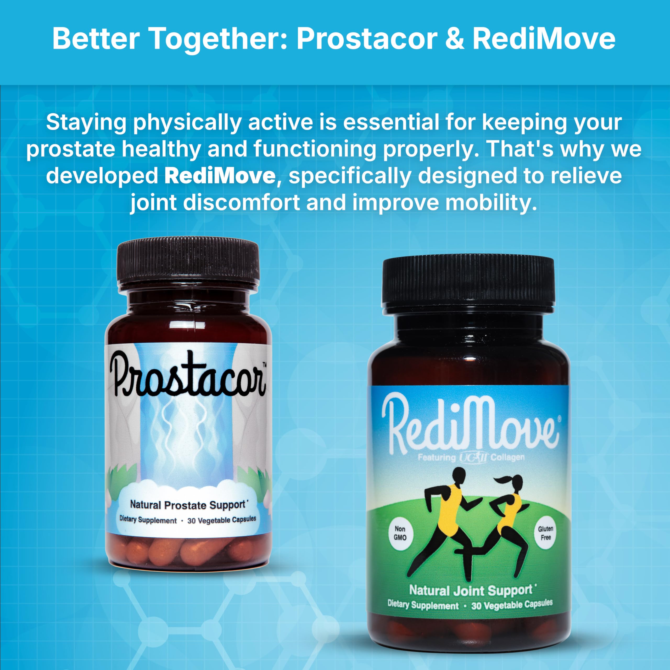 Prostacor Prostate Health Supplement - Non-GMO Vegan

