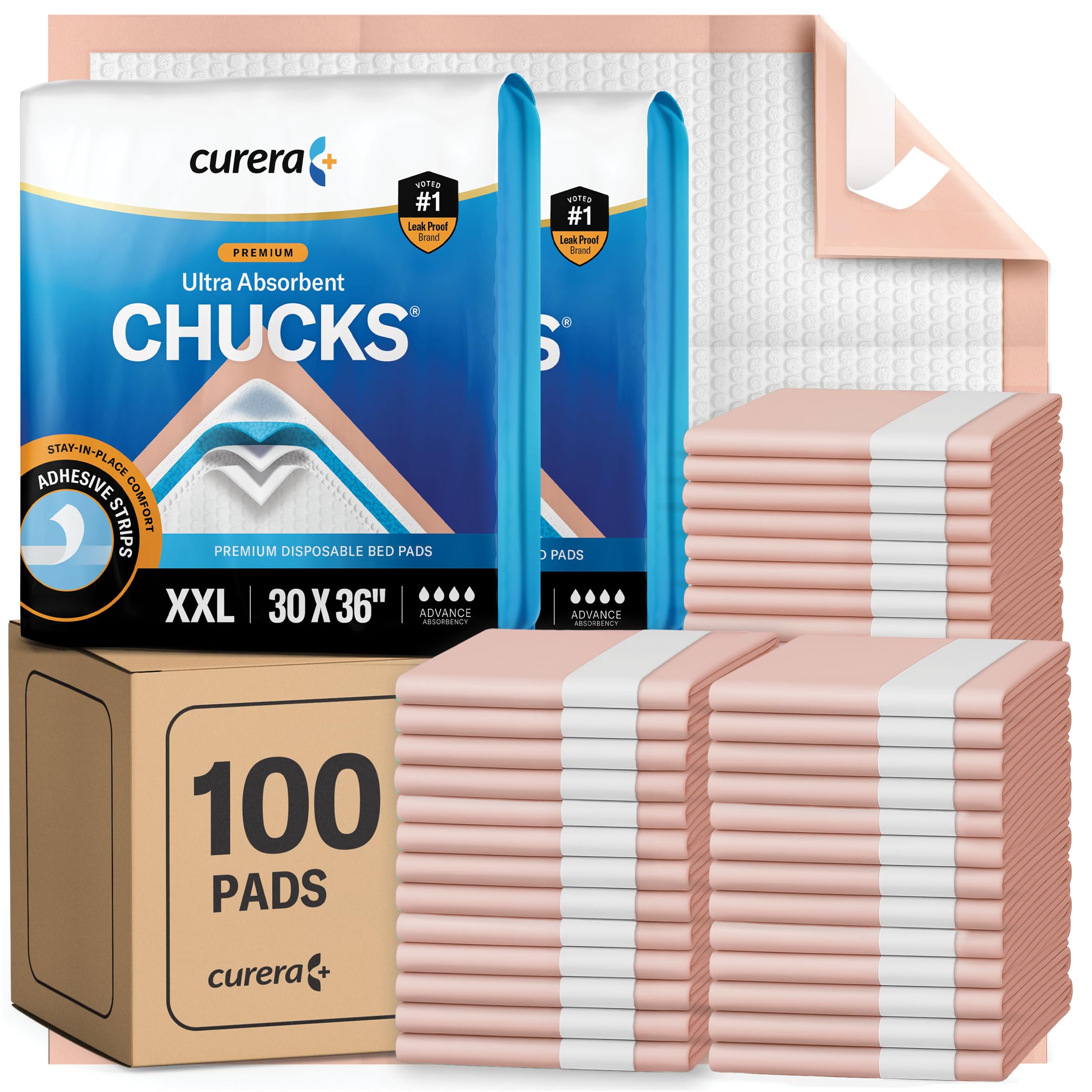 Curera Chucks Premium Disposable Underpads

