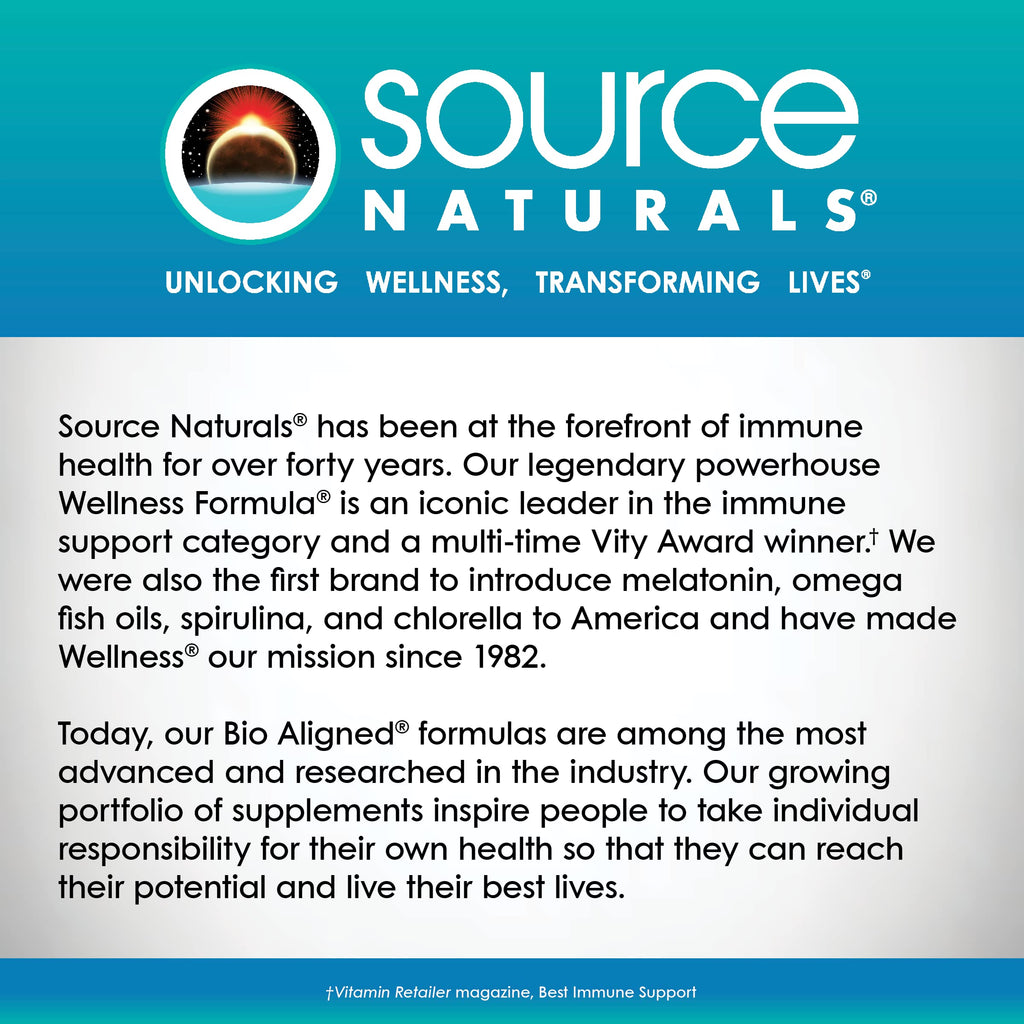 Source Naturals Wellness Formula Immune Support

