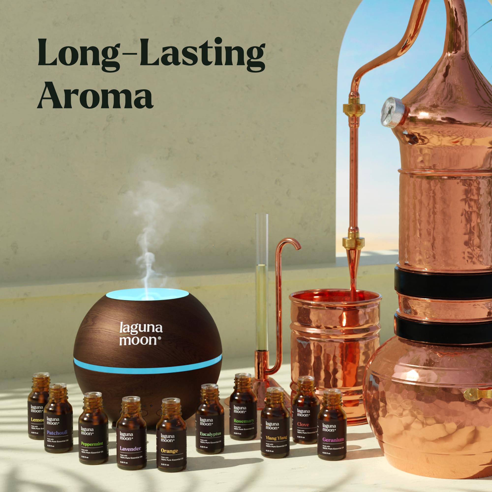 Lagunamoon Essential Oils Set for Diffusers

