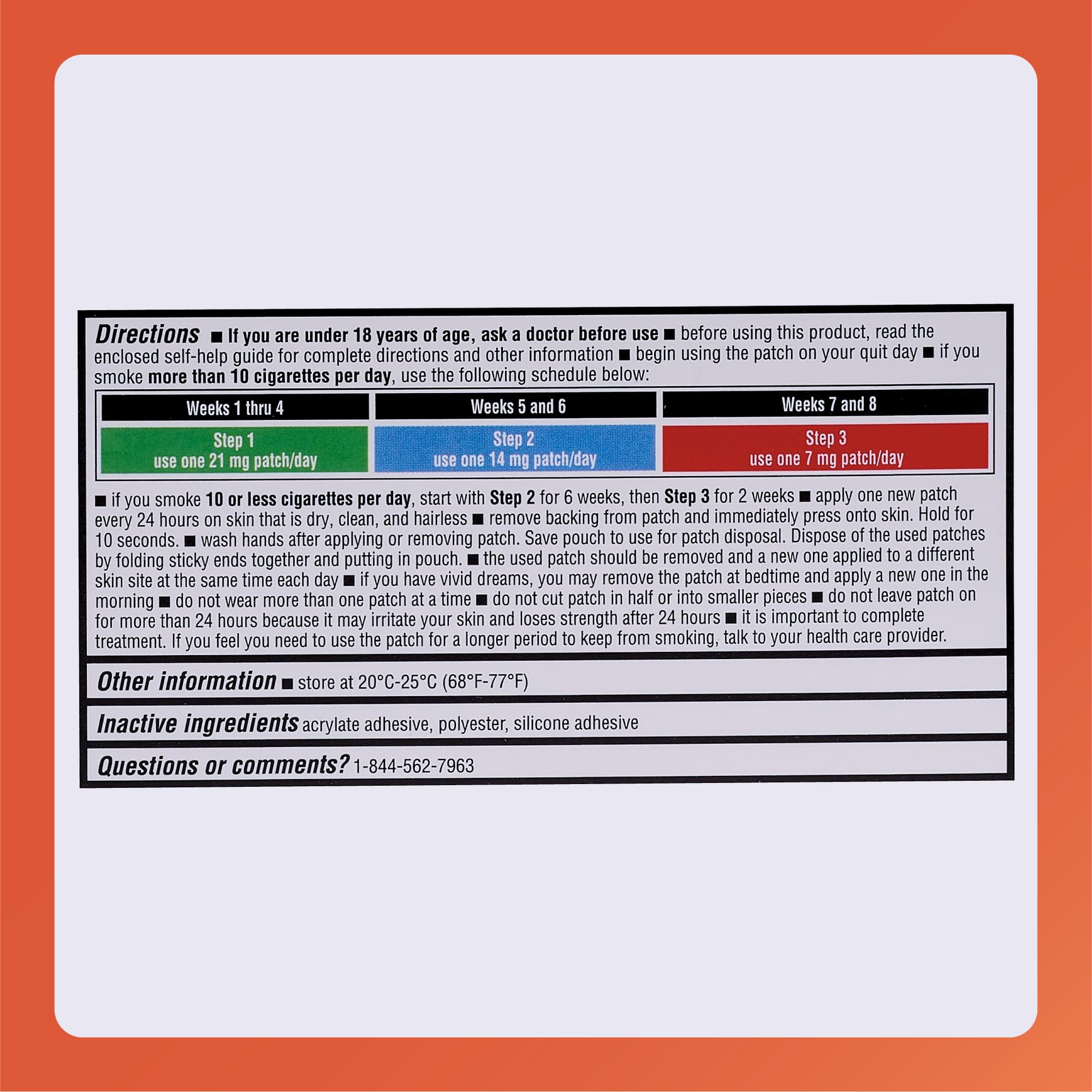 Rugby Clear Nicotine Patch Transdermal System

