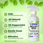 Peppermint Oil Insect Control Spray - Safe & Natural

